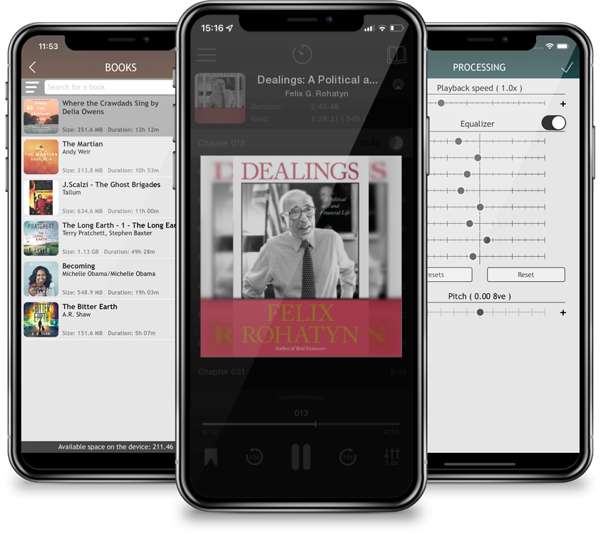 Audiobook Dealings: A Political and Financial Life by Felix G. Rohatyn