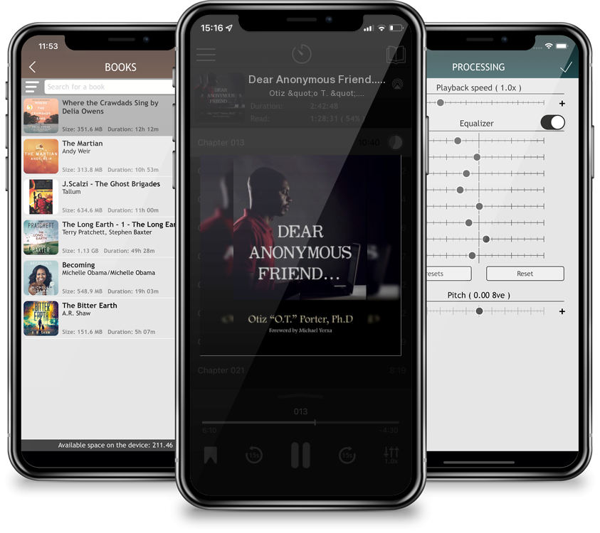 Audiobook Dear Anonymous Friend... by Otiz "o T. ". Porter Ph. D.