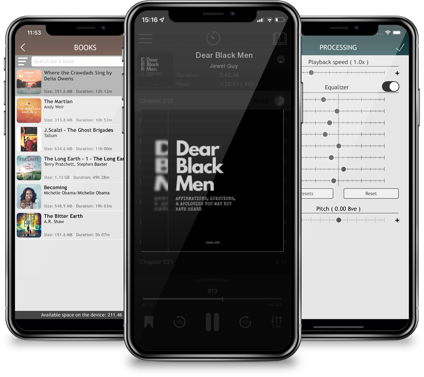 Audiobook Dear Black Men by Jewel Guy
