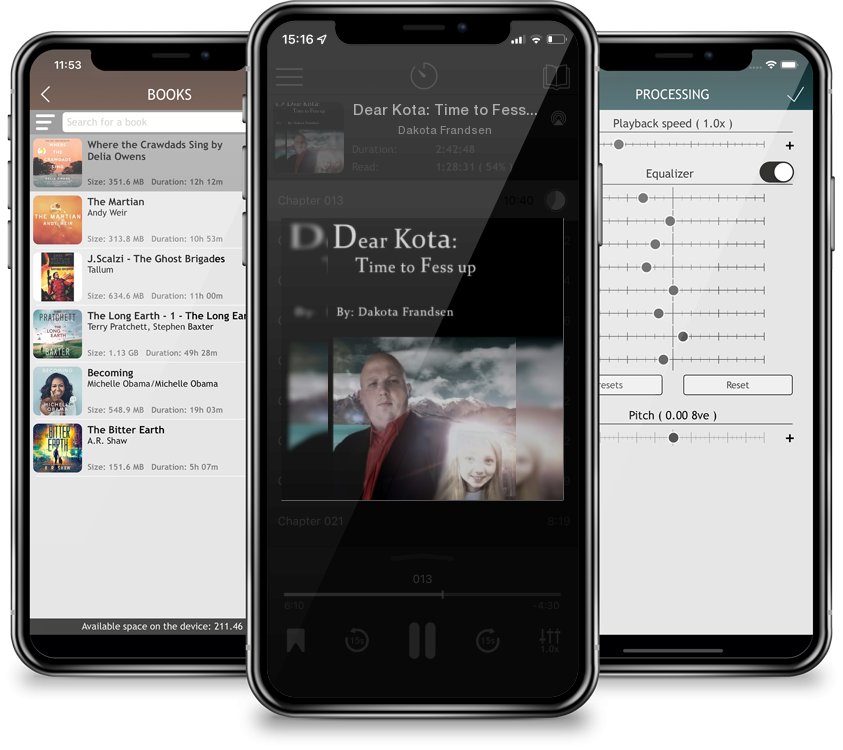 Listen Dear Kota: Time to Fess up by Dakota Frandsen in MP3 Audiobook Player for free