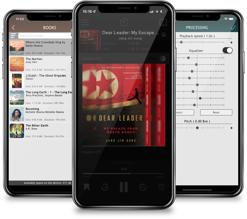 Audiobook Dear Leader: My Escape from North Korea by Jang Jin-sung