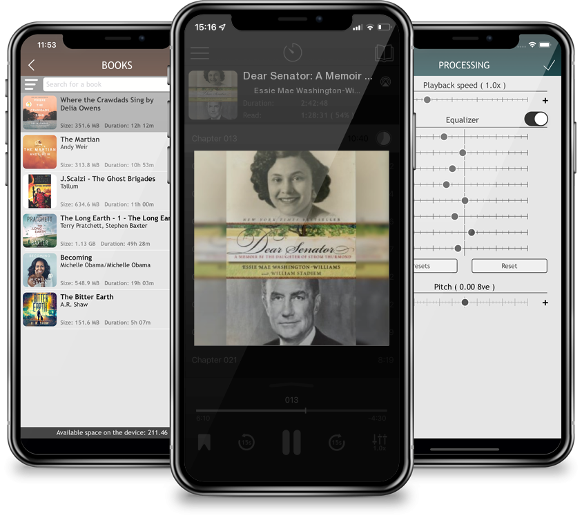 Audiobook Dear Senator: A Memoir by the Daughter of Strom Thurmond by Essie Mae Washington-Williams
