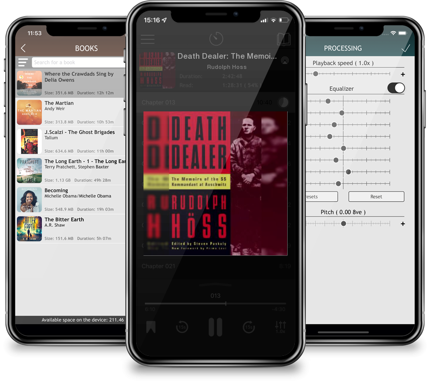Audiobook Death Dealer: The Memoirs Of The Ss Kommandant At Auschwitz by Rudolph Hoss