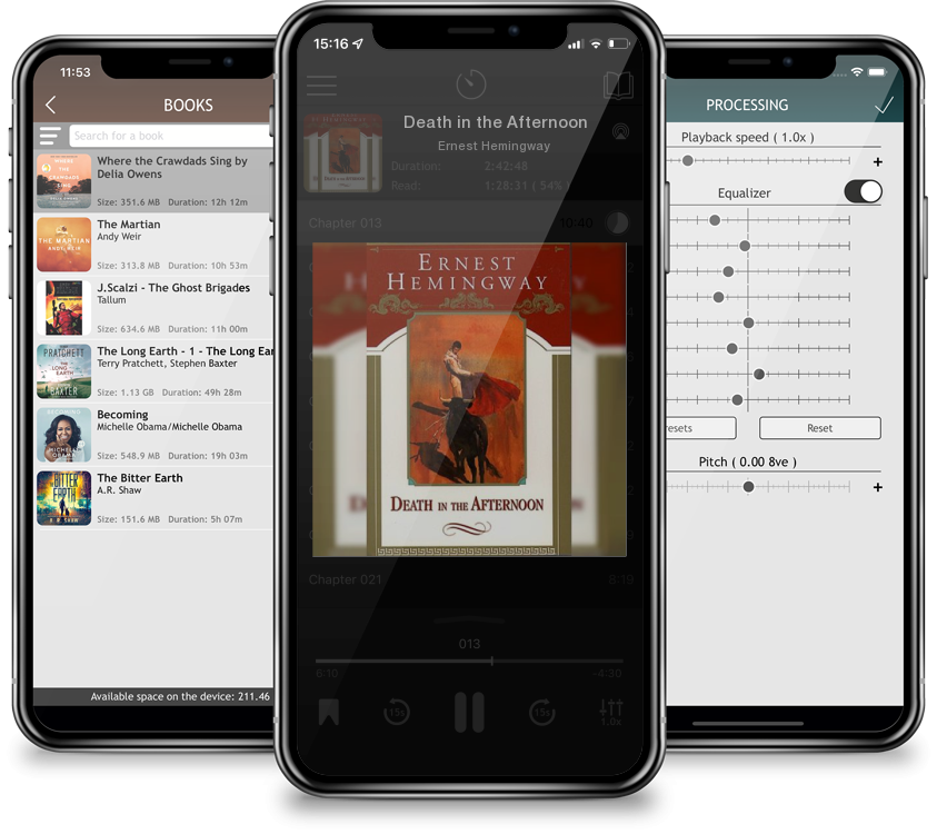 Audiobook Death in the Afternoon by Ernest Hemingway