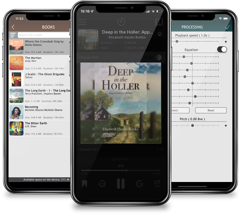 Audiobook Deep in the Holler: Appalachian Tales by Elizabeth Hardin Buttke