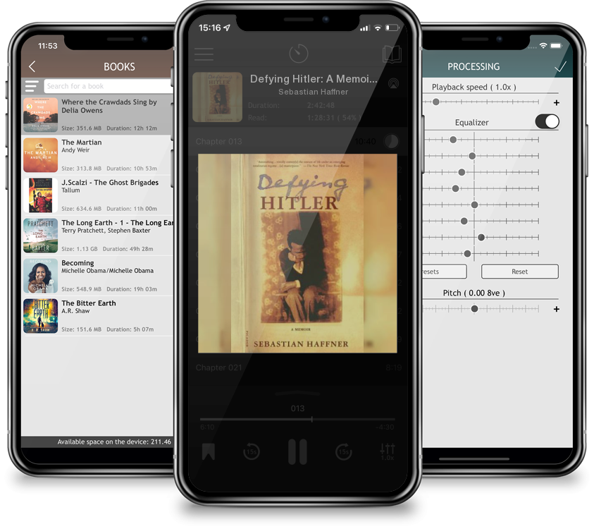Audiobook Defying Hitler: A Memoir by Sebastian Haffner