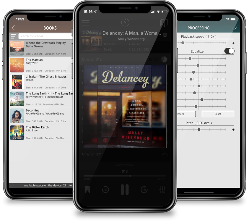 Audiobook Delancey: A Man, a Woman, a Restaurant, a Marriage by Molly Wizenberg