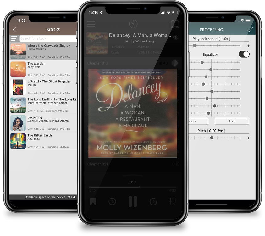 Audiobook Delancey: A Man, a Woman, a Restaurant, a Marriage [With CDROM] (Compact Disc) by Molly Wizenberg