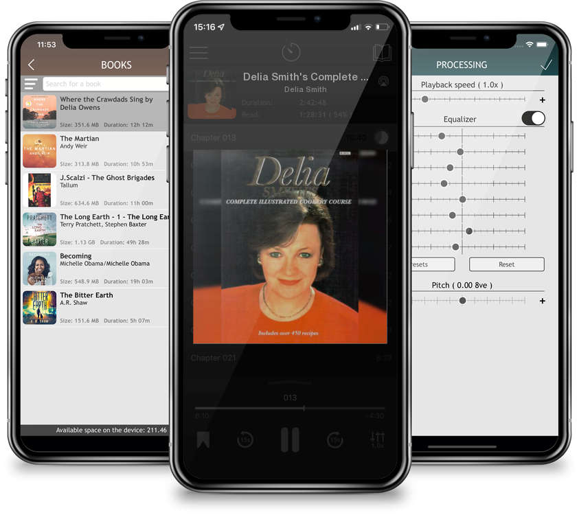 Audiobook Delia Smith\'s Complete Illustrated Cookery Course: A New Edition for the 1990s by Delia Smith