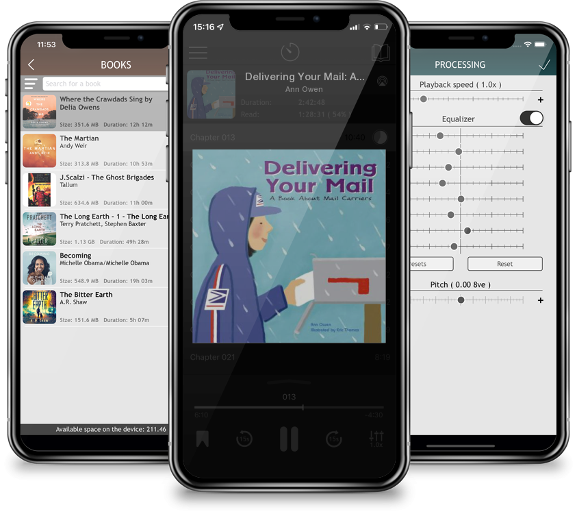 Audiobook Delivering Your Mail: A Book about Mail Carriers (Community Workers (Cavendish Square)) by Ann Owen