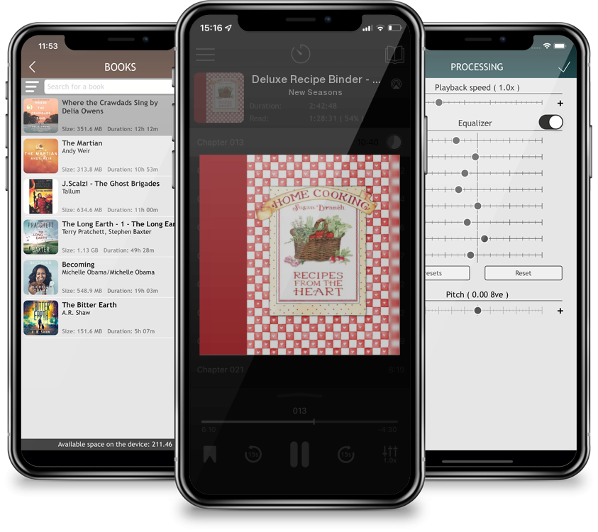 Audiobook Deluxe Recipe Binder - Home Cooking: Recipes from the Heart (Susan Branch) (Ringbound) by New Seasons