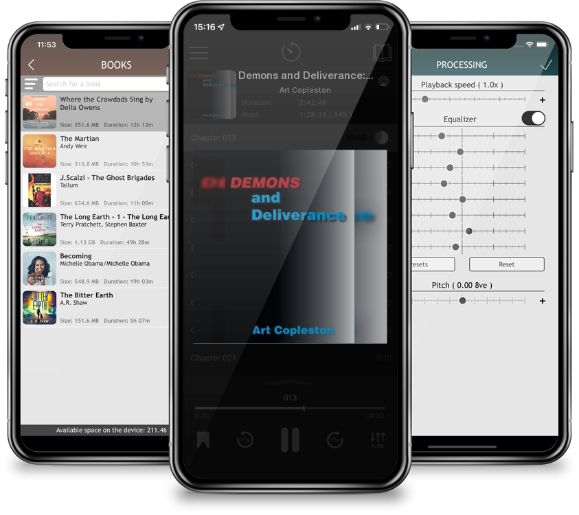 Audiobook Demons and Deliverance: Black and White Edition by Art Copleston