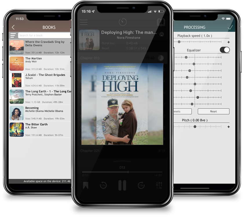 Audiobook Deploying High: The man, the mission, and the story behind Project Lifesaver International. The leading force in special-focus search- by Nora Firestone
