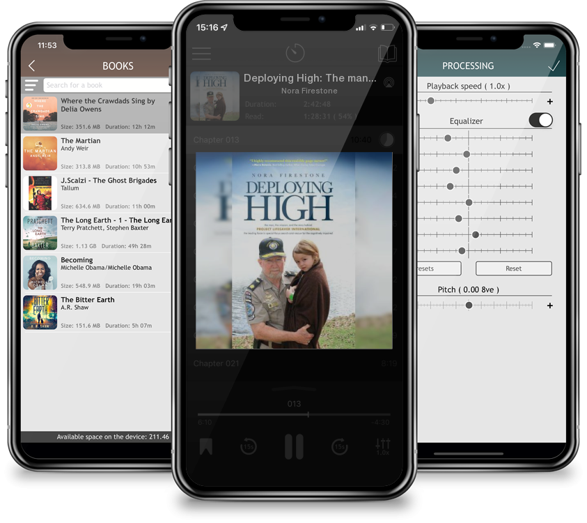 Listen Deploying High: The man, the mission, and the story behind Project Lifesaver International. The leading force in special-focus search- by Nora Firestone in MP3 Audiobook Player for free