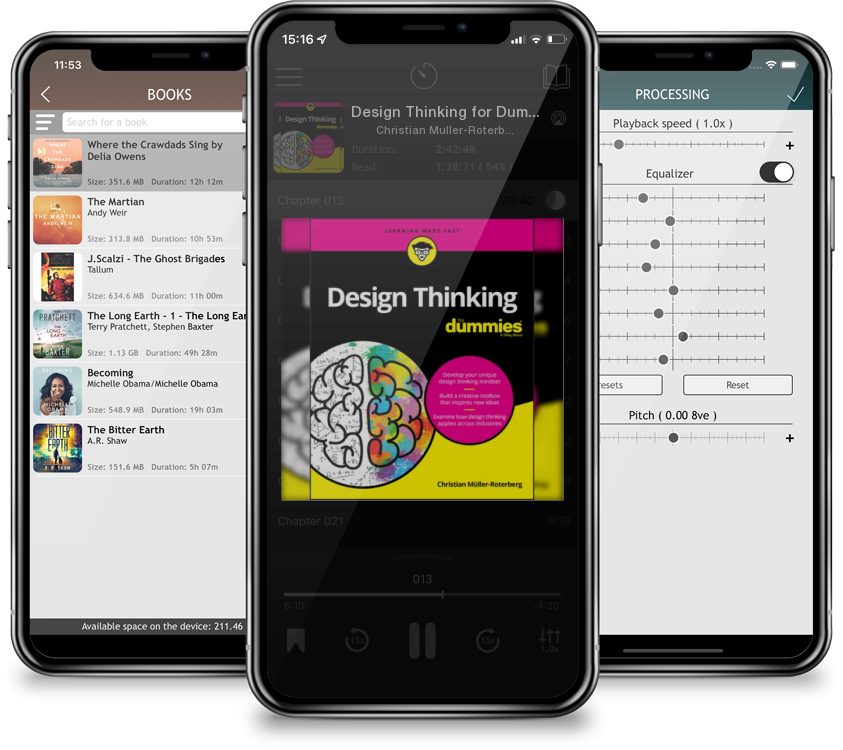 Audiobook Design Thinking for Dummies by Christian Muller-Roterberg