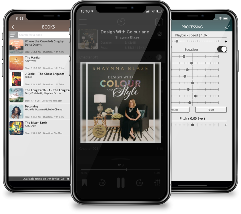 Audiobook Design With Colour and Style by Shaynna Blaze