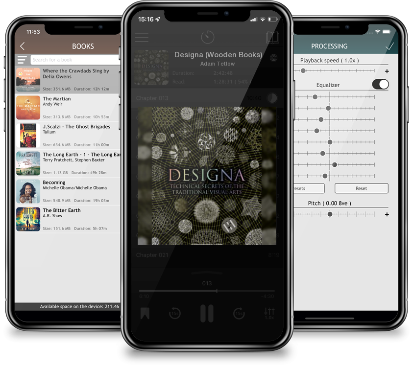 Listen Designa (Wooden Books) by Adam Tetlow in MP3 Audiobook Player for free