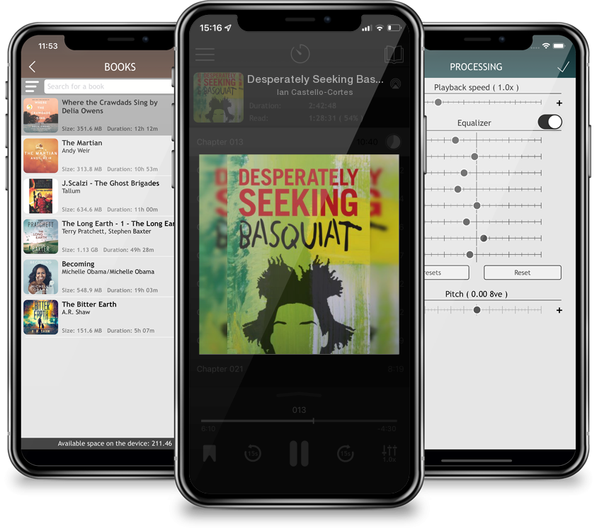 Audiobook Desperately Seeking Basquiat by Ian Castello-Cortes