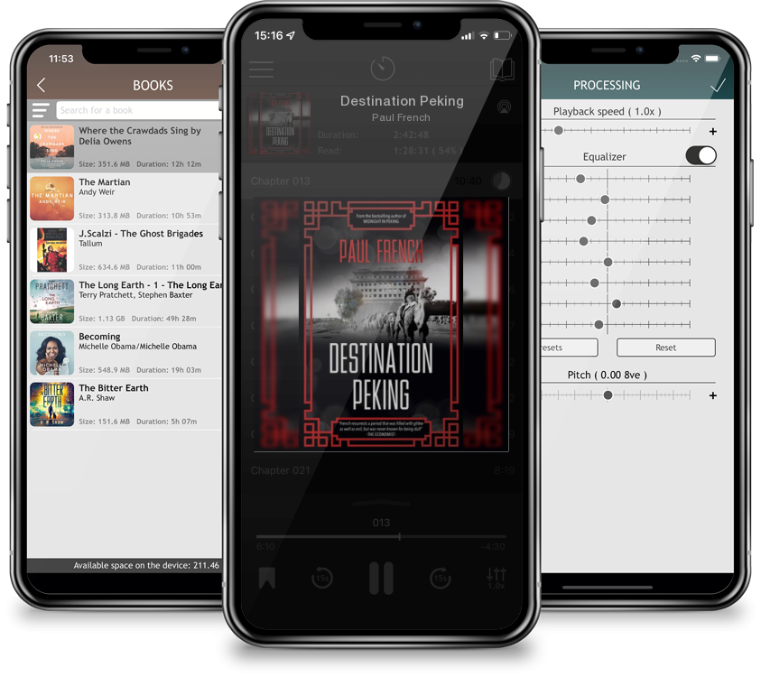 Audiobook Destination Peking by Paul French