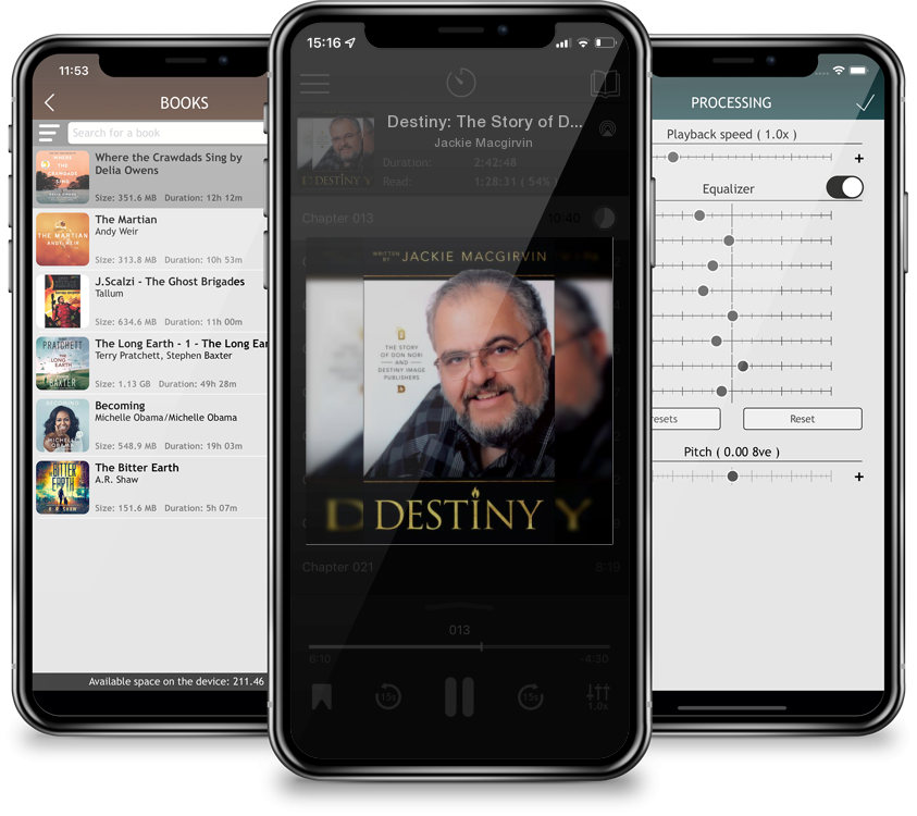 Audiobook Destiny: The Story of Don Nori and Destiny Image Publishers by Jackie Macgirvin