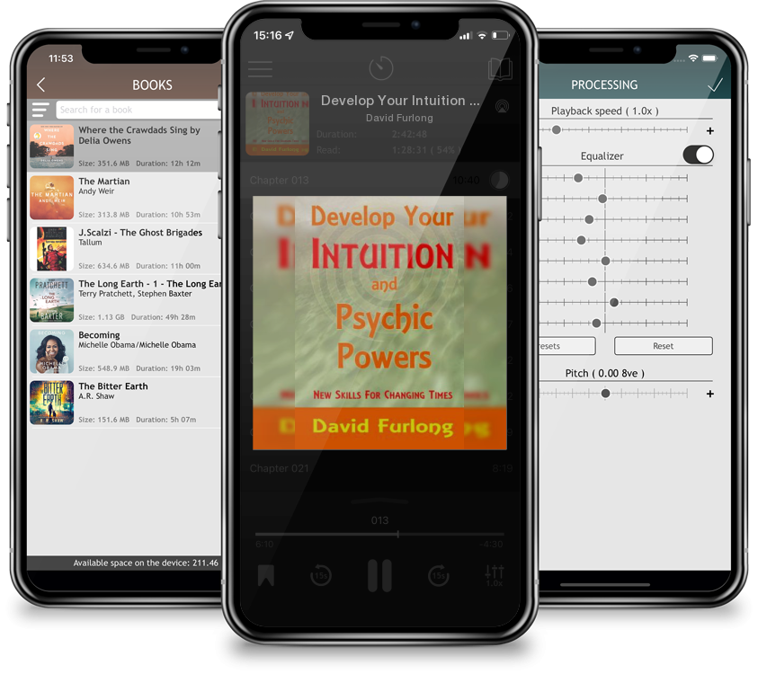 Listen Develop Your Intuition and Psychic Powers by David Furlong in MP3 Audiobook Player for free