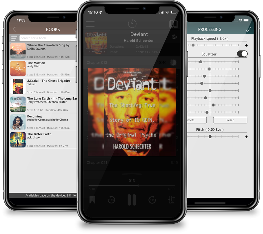 Audiobook Deviant by Harold Schechter