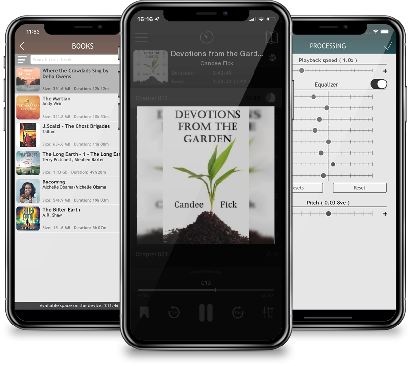 Audiobook Devotions from the Garden: Inspiration for Life by Candee Fick