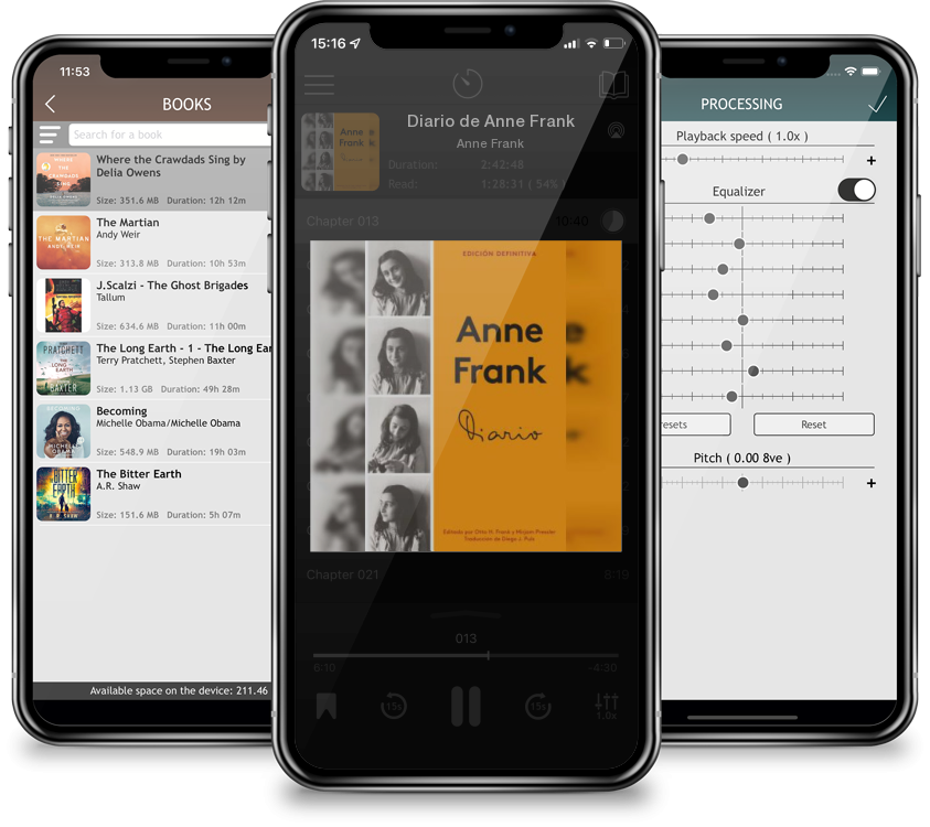 Audiobook Diario de Anne Frank by Anne Frank