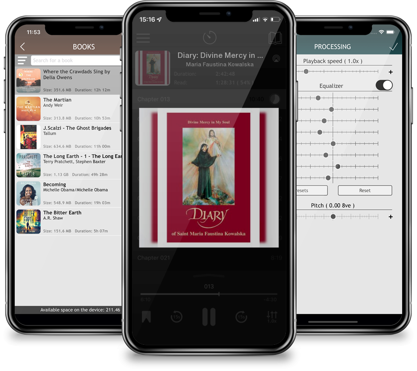 Audiobook Diary: Divine Mercy in My Soul by Maria Faustina Kowalska