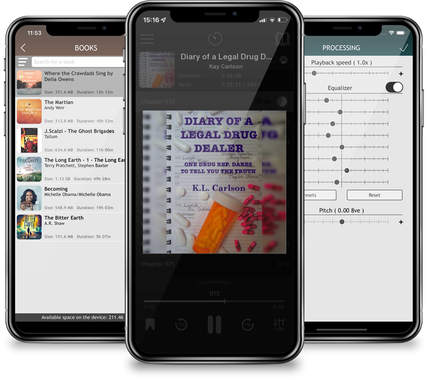 Audiobook Diary of a Legal Drug Dealer by Kay Carlson