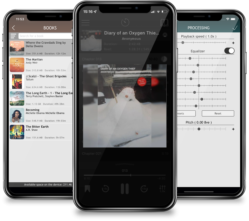 Audiobook Diary of an Oxygen Thief (The Oxygen Thief Diaries #1) by Anonymous