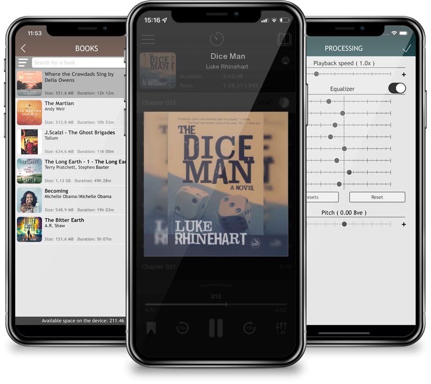 Audiobook Dice Man by Luke Rhinehart