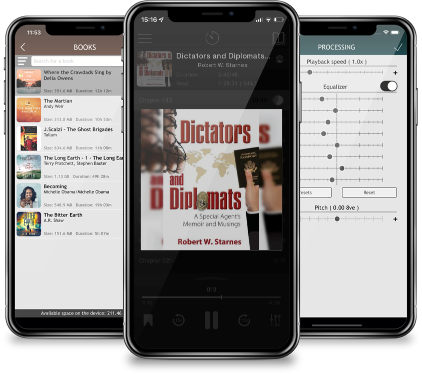 Audiobook Dictators and Diplomats: A Special Agent\'s Memoir and Musings by Robert W. Starnes