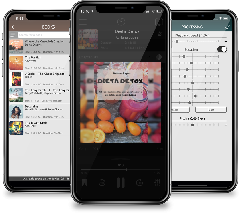 Audiobook Dieta Detox by Adriana Lopez