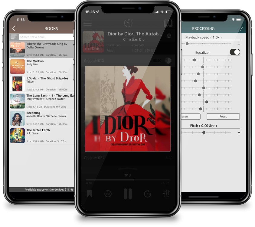 Audiobook Dior by Dior: The Autobiography of Christian Dior (V&A Fashion Perspectives) by Christian Dior