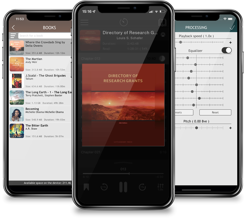 Audiobook Directory of Research Grants by Louis S. Schafer