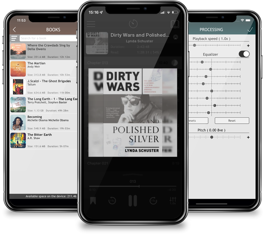 Audiobook Dirty Wars and Polished Silver: The Life and Times of a War Correspondent Turned Ambassatrix by Lynda Schuster