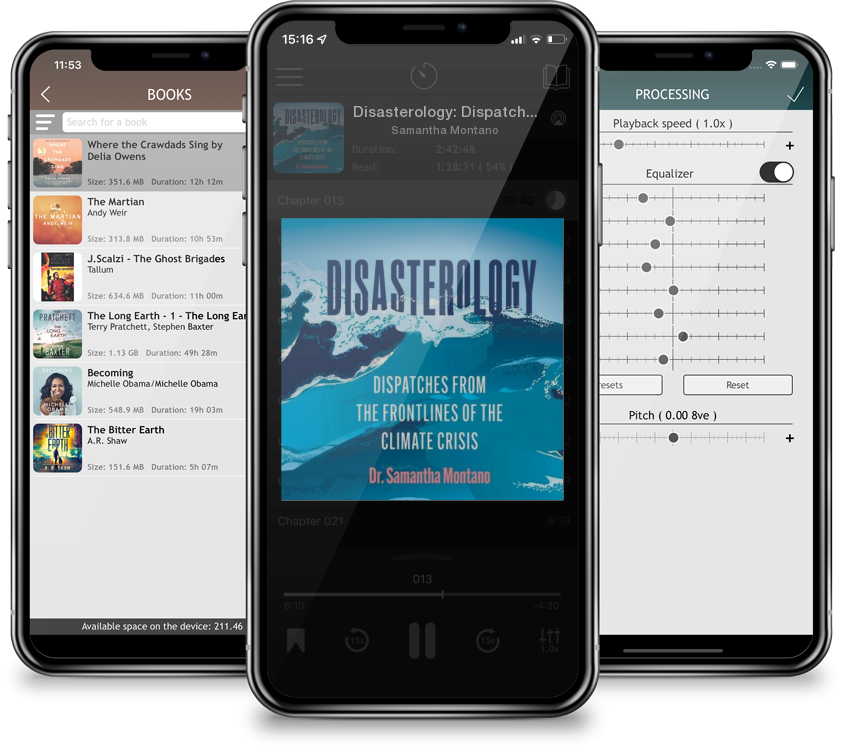 Audiobook Disasterology: Dispatches from the Frontlines of the Climate Crisis (MP3 CD) by Samantha Montano
