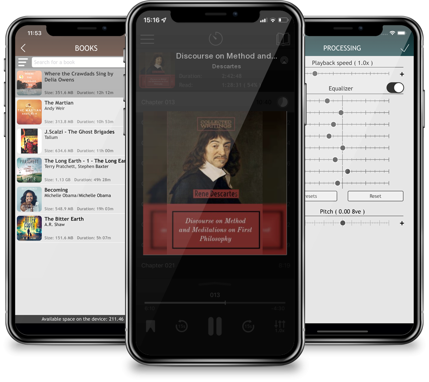 Audiobook Discourse on Method and Meditations on First Philosophy by Descartes