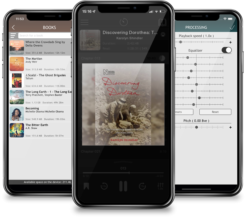 Audiobook Discovering Dorothea: The Life of the Pioneering Fossil-Hunter Dorothea Bate by Karolyn Shindler