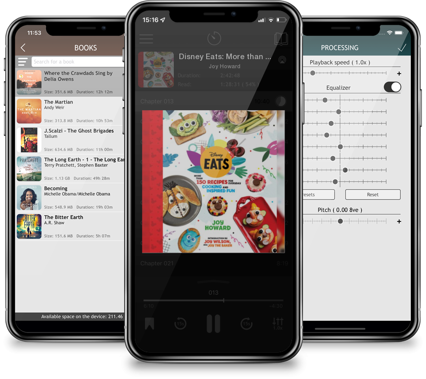 Audiobook Disney Eats: More than 150 Recipes for Everyday Cooking and Inspired Fun by Joy Howard