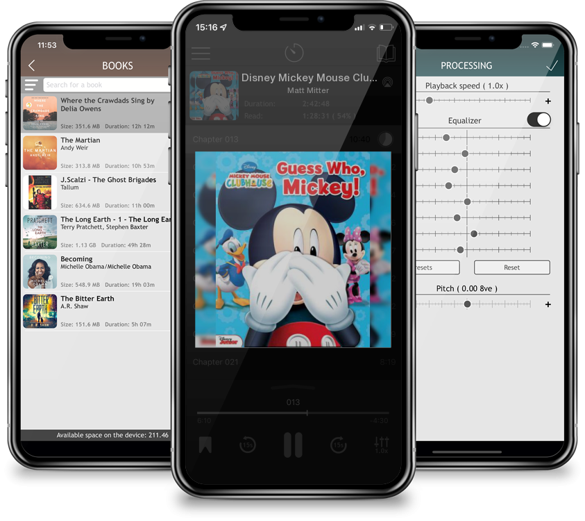 Audiobook Disney Mickey Mouse Clubhouse: Guess Who, Mickey! (Board book) by Matt Mitter