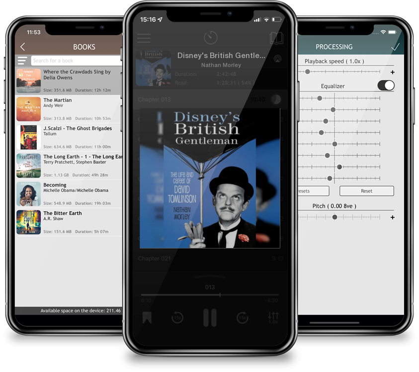 Audiobook Disney\'s British Gentleman: The Life and Career of David Tomlinson by Nathan Morley