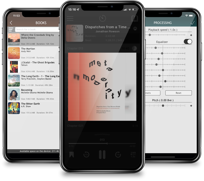 Audiobook Dispatches from a Time Between Worlds: Crisis and emergence in metamodernity by Jonathan Rowson