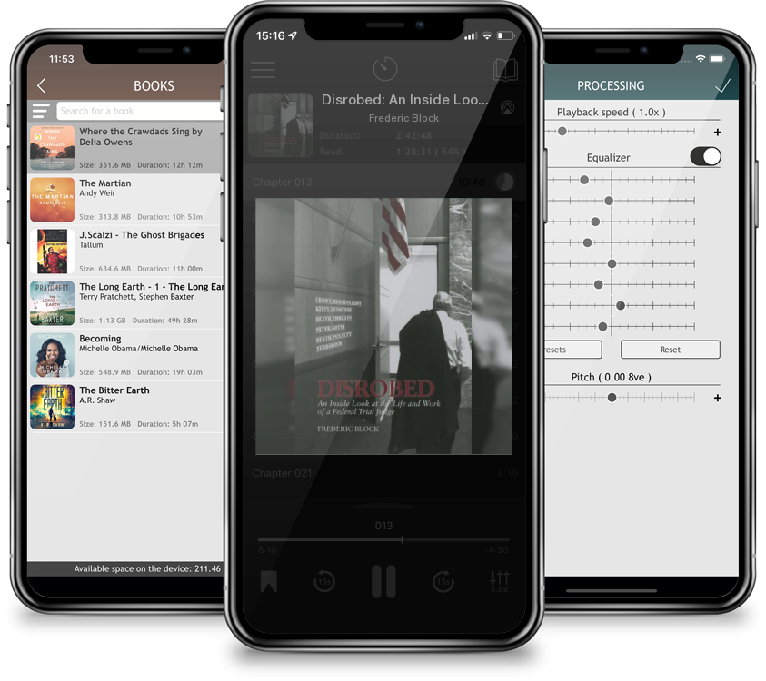 Audiobook Disrobed: An Inside Look at the Life and Work of a Federal Trial Judge by Frederic Block