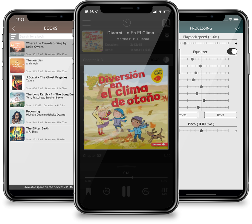 Audiobook Diversión En El Clima de Otoño (Fall Weather Fun) by Martha E. H. Rustad