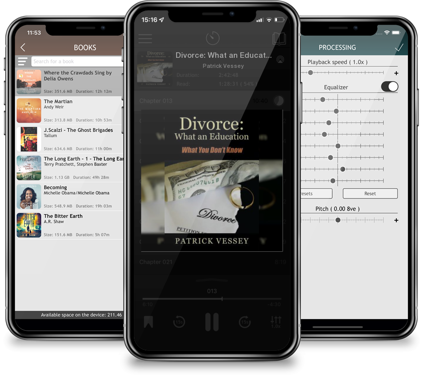 Audiobook Divorce: What an Education - What You Don\'t Know by Patrick Vessey