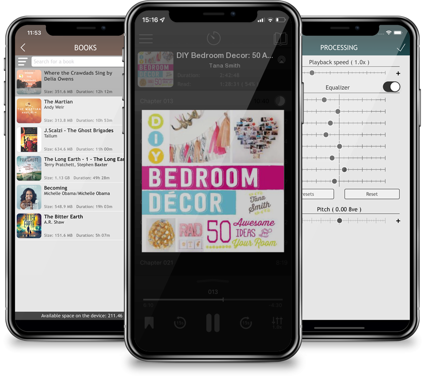 Audiobook DIY Bedroom Decor: 50 Awesome Ideas for Your Room by Tana Smith