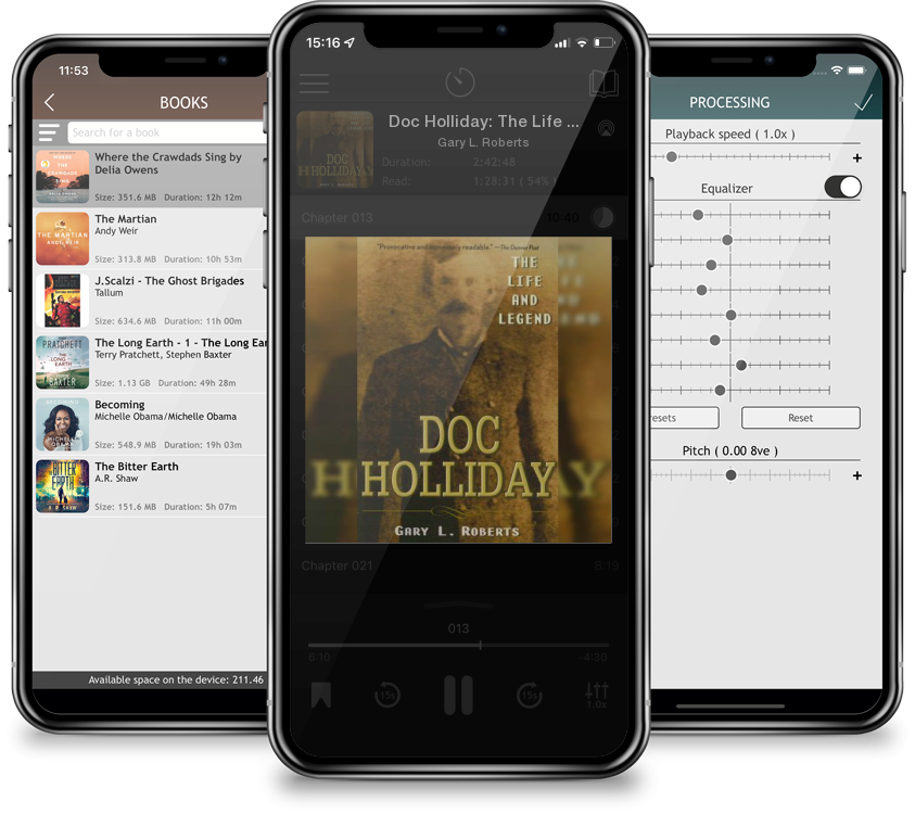 Audiobook Doc Holliday: The Life and Legend by Gary L. Roberts