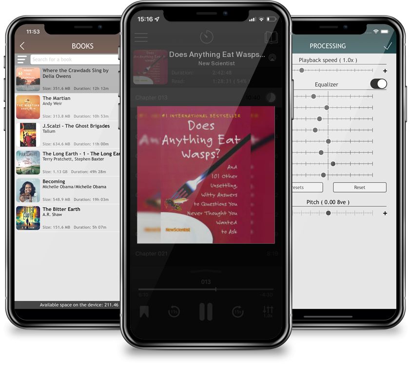 Audiobook Does Anything Eat Wasps?: And 101 Other Unsettling, Witty Answers to Questions You Never Thought You Wanted to Ask by New Scientist